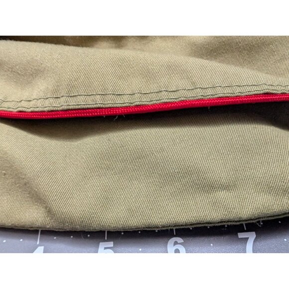 Boy Scout Of America Garrison Hat Cap 60s/70s Size medium green signed vtg - Picture 7 of 7